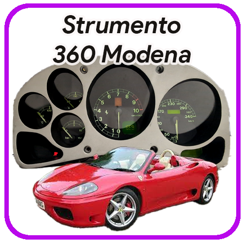 Revisione quadro strumenti Ferrari 360 F131